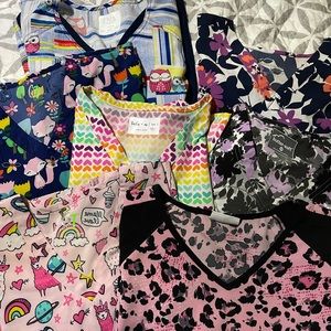 Sizes XS to XL Brands are HeartSoul Healing Hands Cherokee Infinity Butter-Soft